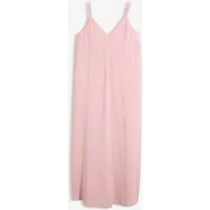 bonprix Midikleid mit verstellbaren Trägern aus Viskose-Mixrosa 38Damen