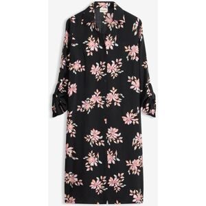 bonprix Longbluse aus fließendem Viskose-Mixschwarz 50Damen