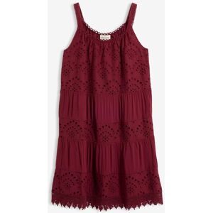 bonprix Trägerkleid aus Viskose mit Spitzerot 38Damen