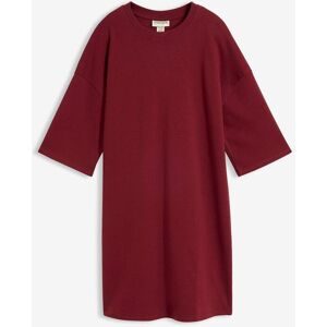 bonprix Oversize-Shirtkleid aus schwerer Bio-Baumwollerot 40Damen