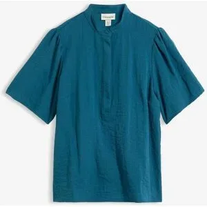 bonprix Bluse aus Viskose-Mixpetrol 48Damen