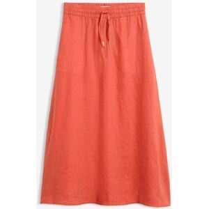 bonprix Maxirock aus reinem Leinenrot 54Damen