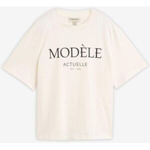 bonprix Oversize-Shirt aus reiner Bio-Baumwolleweiß 36Damen