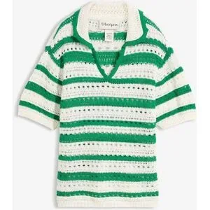 bonprix Weites Strickshirtgrün 40Damen
