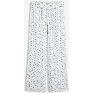 bonprix Schlupfhose  aus reiner Viskoseweiß 54Damen