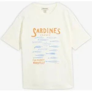 bonprix T-Shirt aus schwerer Bio-Baumwolleweiß 36Damen