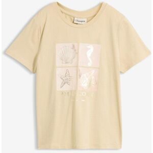 bonprix Shirt aus Baumwollebeige 40Damen