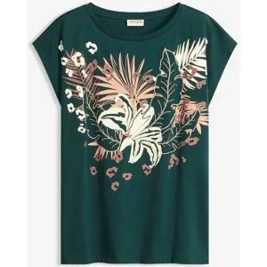 bonprix Shirt aus reiner Bio-Baumwollegrün 36Damen