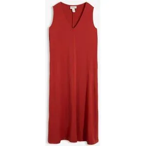 bonprix Midikleid in A-Liniebraun 40Damen