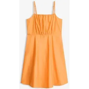 bonprix Minikleid aus reiner Bio-Baumwolleorange 50Damen