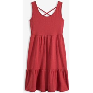 bonprix Jerseykleid aus reiner Baumwollerot 48Damen