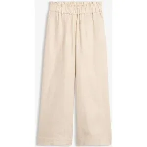 bonprix Leinen-Culotte, wadenlangbeige 40Damen