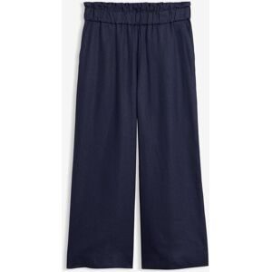 bonprix Leinen-Culotte, wadenlangblau 44Damen