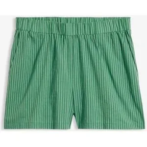 bonprix Schlupf-Shorts aus reiner Bio-Baumwollegrün 40Damen