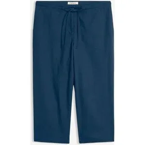 bonprix Leinen-3/4-Hoseblau 36Damen