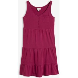 bonprix Baumwoll Jerseykleid, kurzlila 32Damen