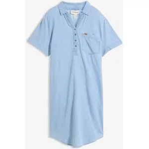 bonprix Jeanskleid, Kurzarmblau 46Damen