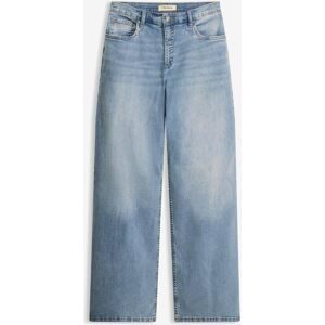 bonprix Wide-Leg-Jeans, High Waistblau 42Damen