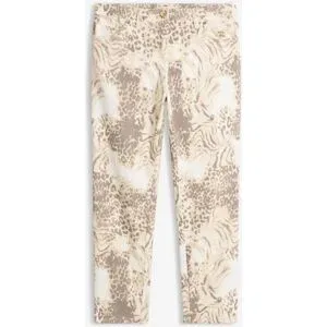 bonprix 7/8-Hose Slim Fit Passform, 7/8-Länge, Five-Pocket-Design, mit Gürtelschlaufen