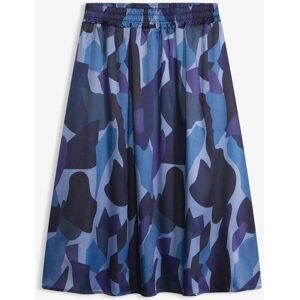 bonprix bedruckter Satin-Rockblau 48Damen