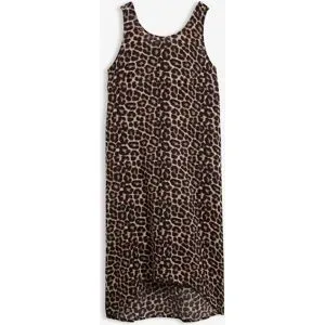 bonprix Maxikleid aus softem Musselingrau 36Damen