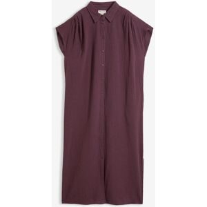 bonprix Kaftan-Kleid aus softem Musselinlila 48Damen