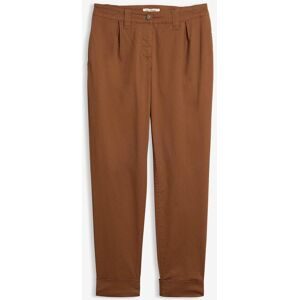 bonprix Chinohose aus elastischem Baumwoll-Mix, knöchellangbraun 38Damen