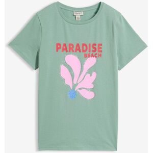 bonprix T-Shirt aus Baumwoll-Mixgrün 36Damen