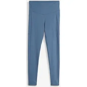 bonprix Komfort Sport-Leggings mit Handytasche, schnelltrocknendblau 52Damen