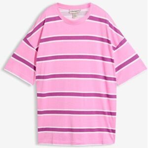 bonprix Boxy-Shirt aus Baumwoll- Viskose - Mixrosa 48Damen