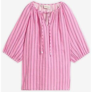 bonprix Tunikabluse aus softem Musselinrosa 40Damen
