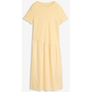 bonprix Shirtkleid aus Materialmixgelb 36Damen