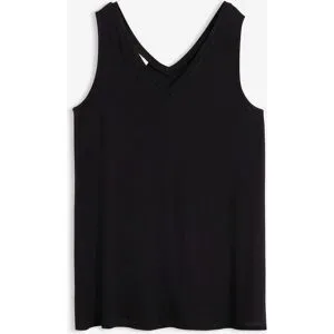 bonprix Longtop A-Linie, V-Ausschnitt, aus Viskose und Elasthan