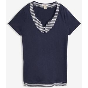 bonprix 2-in-1-Shirt bequeme Passform, Kurzarm, für den Alltag, aus Baumwolle