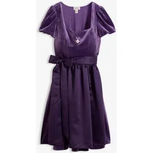 bonprix Dirndl und Schürze (2-tlg.Set)lila 46Damen