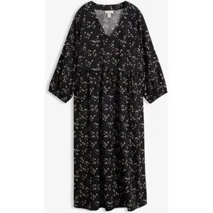 bonprix Lockeres Tunika-Kleid aus softer Viskoseschwarz 40Damen