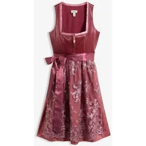 bonprix Dirndl mit Pailletten Schürze (2-tlg.Set)rosa 44Damen