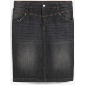 bonprix Stretch-Jeansrockschwarz 38Damen