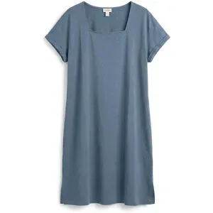 bonprix Jerseykleid mit reiner Bio-Baumwolleblau 36Damen