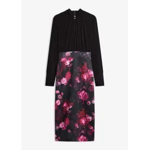 bonprix Maxikleidschwarz 38Damen