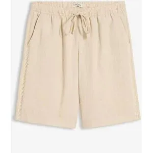 bonprix Schlupf Bermuda aus Viskose-Mixbeige 40Damen