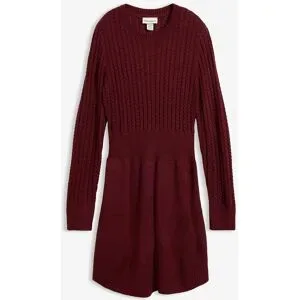 bonprix Strickkleidrot 52Damen