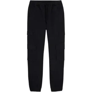bonprix Regular Fit Stretch-Cargo-Schlupfhose mit praktischen Taschenschwarz 176Knaben