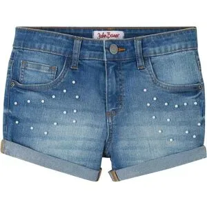 bonprix Jeans-Shorts Mid Waistblau 134Mädchen