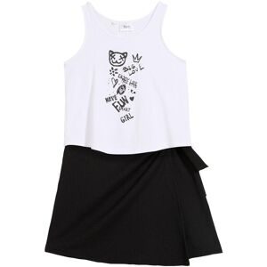 bonprix Top und Hosenrock (2tlg. Set)schwarz 128Mädchen