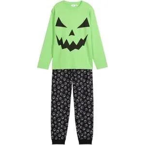 bonprix Pyjama aus reiner Bio-Baumwolle (2-tlg. Set)grün 164Kinder