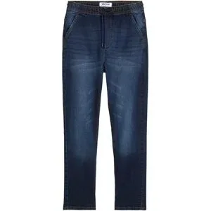 bonprix Regular Fit Stretch-Schlupfjeans, Straightblau 146Knaben