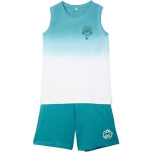 bonprix Tanktop und Jersey-Bermuda (2-tlg.Set)blau 164Knaben