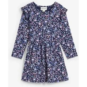 bonprix Jerseykleid aus reiner Bio-Baumwolleblau 116Mädchen