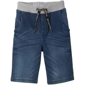 bonprix Sweatjeans-Bermudablau 170Knaben